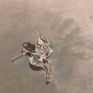 Glass Hummingbird vintage